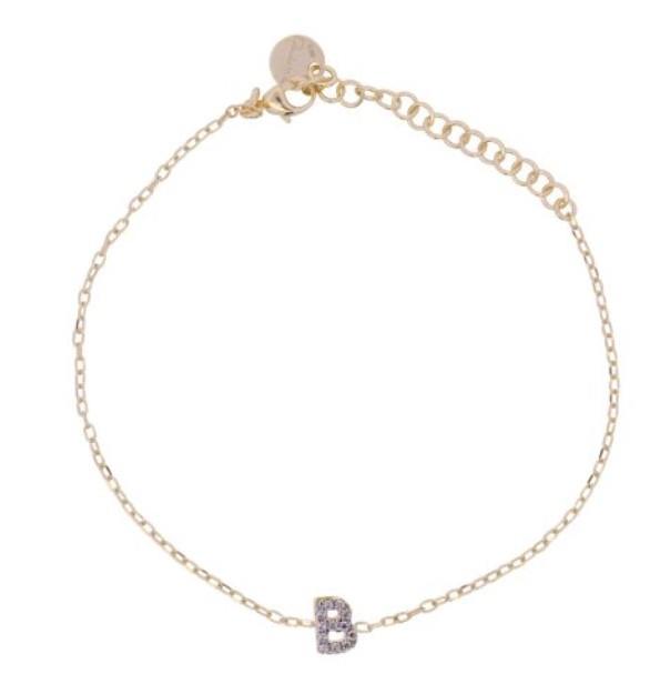 BRACCIALE RUE DES MILLE LETTERA B - RUE DES MILLE