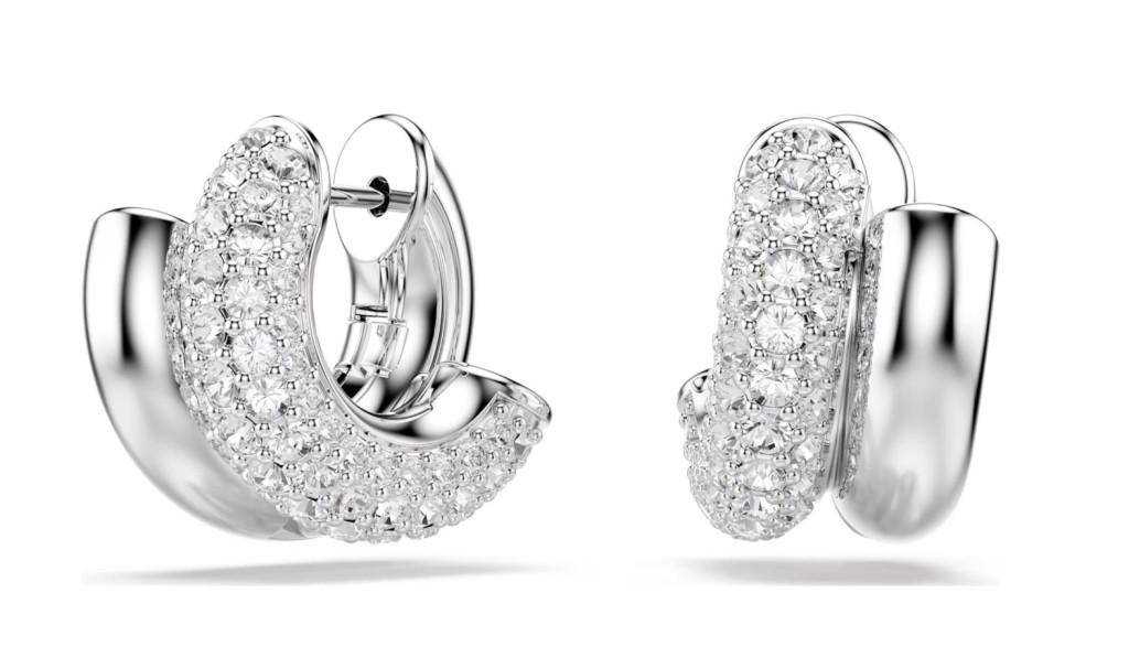 DEXTERA:MN HOOP WHI-RHS - SWAROVSKI