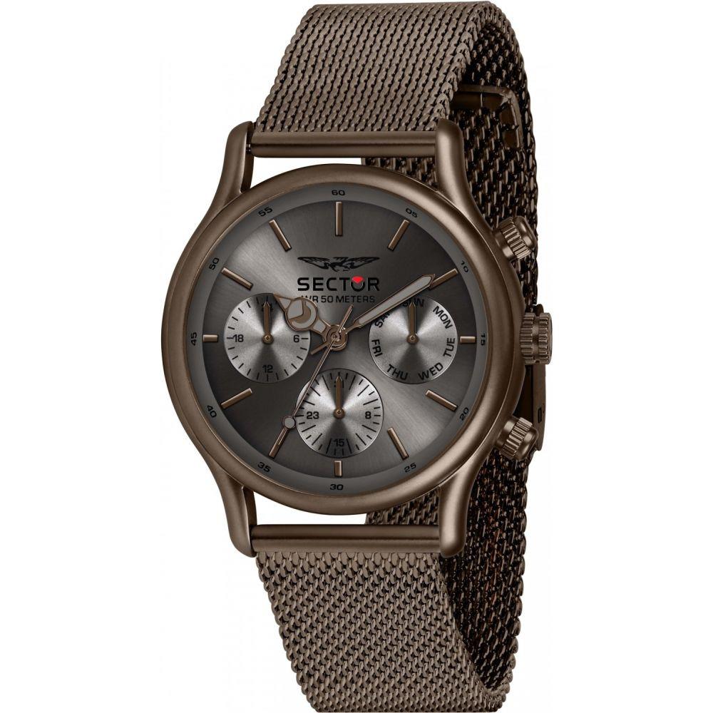 SECTOR MULT GRAY DIAL MESH BR CHOCOLAT 43MM - SECTOR