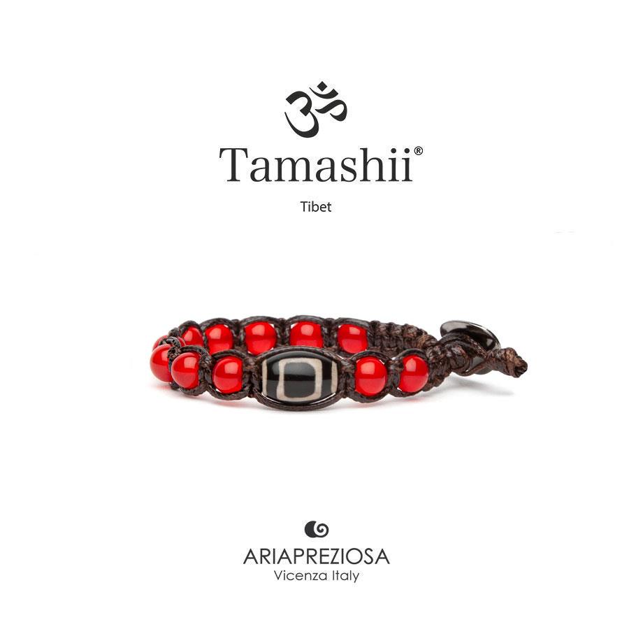 BRACCIALE TAMASHII PROTECTION AGATA ROSSO PASSIONE - TAMASHII