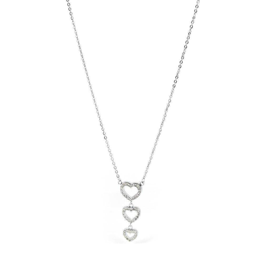 COLLANA LOVE DAY CUORI PENDENTI  - S