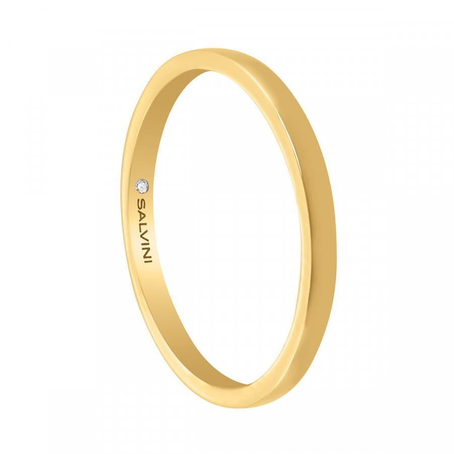 FEDE NUZIALE IN LOVE SALVINI ORO GIALLO 22 - SALVINI