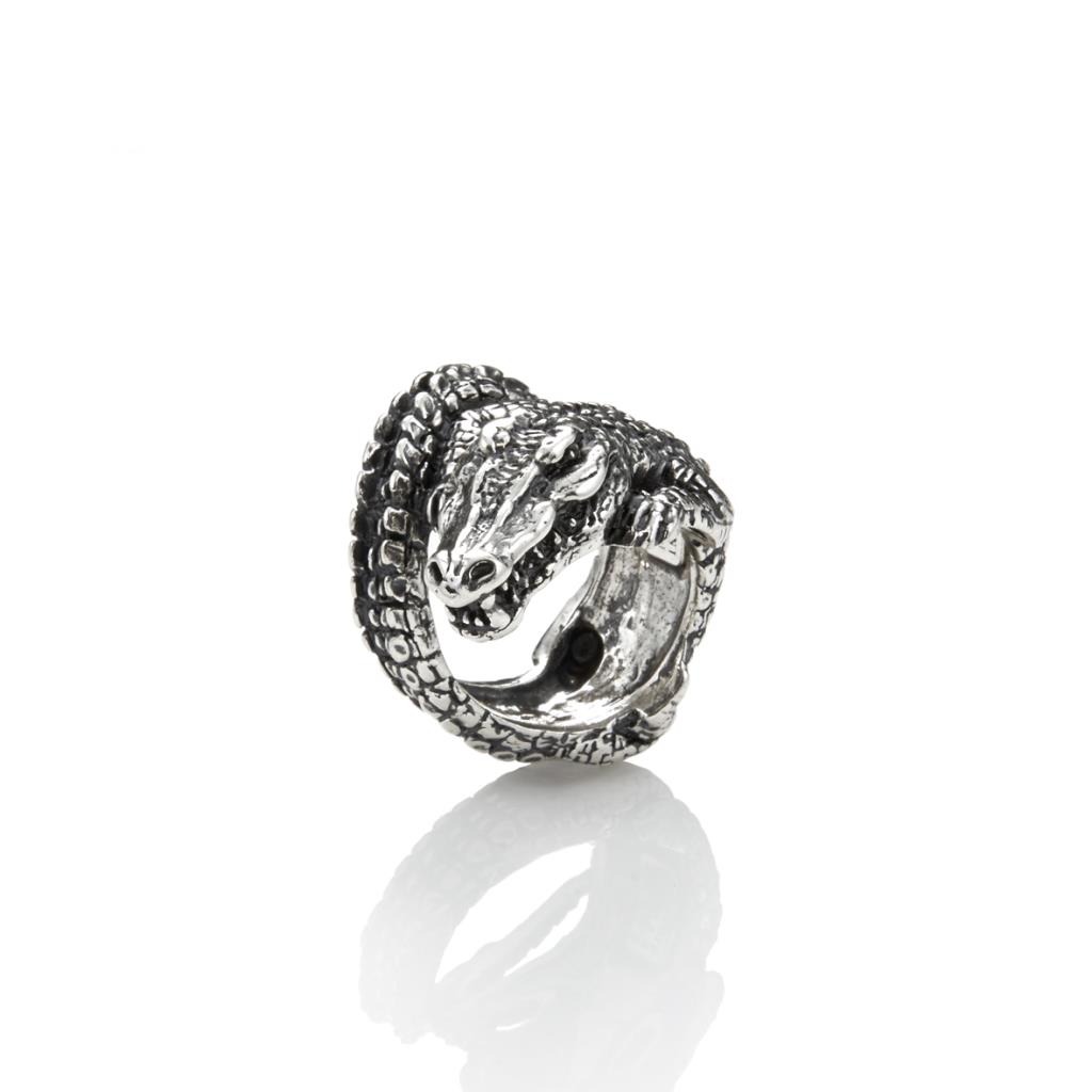 ANELLO COCCODRILLO MIS. 22 - GIOVANNI RASPINI
