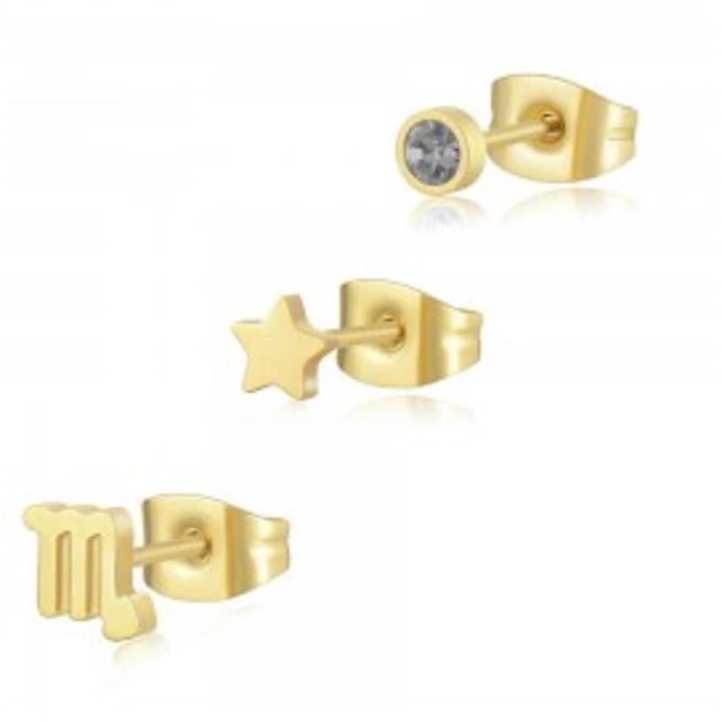 TRIS ORECCHINI CLICK SCORPIONE - S