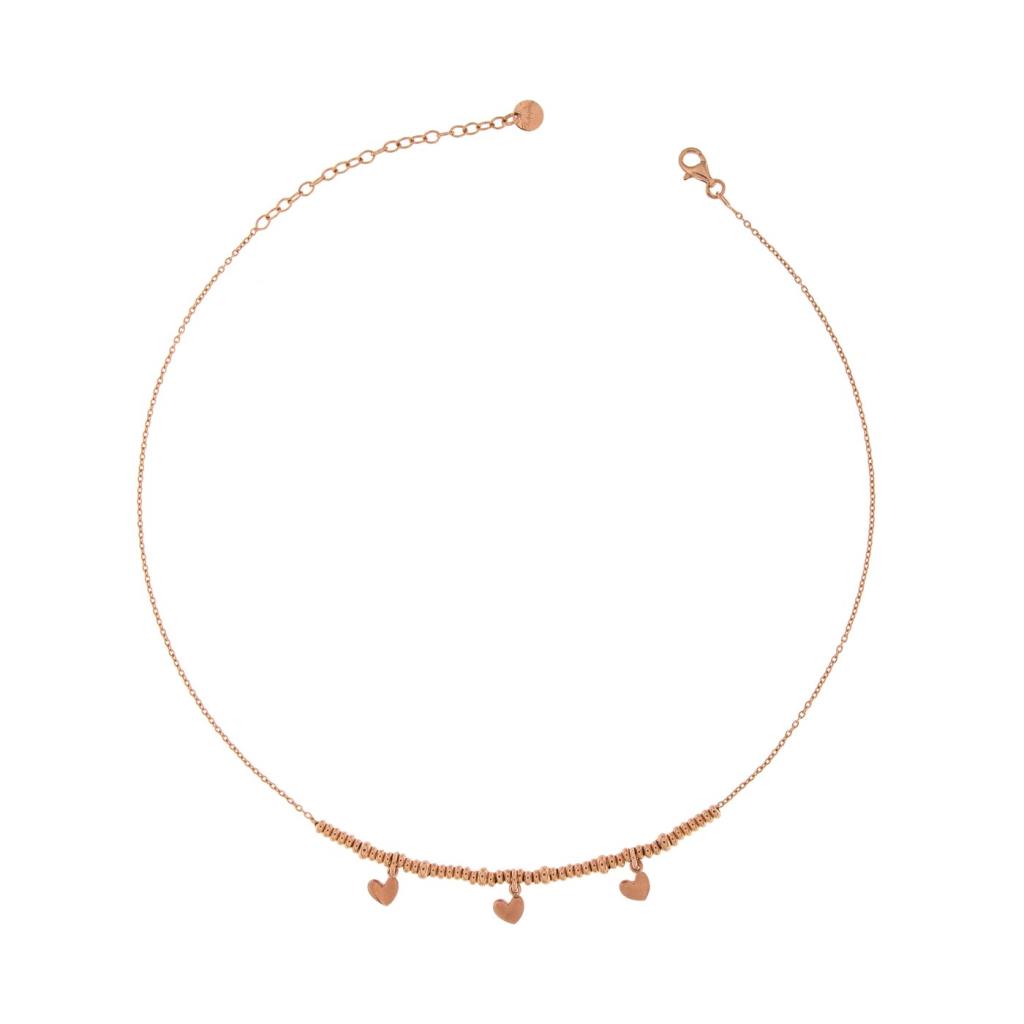 GIROCOLLO MICRO ANELLI 3 CUORI - RUE DES MILLE