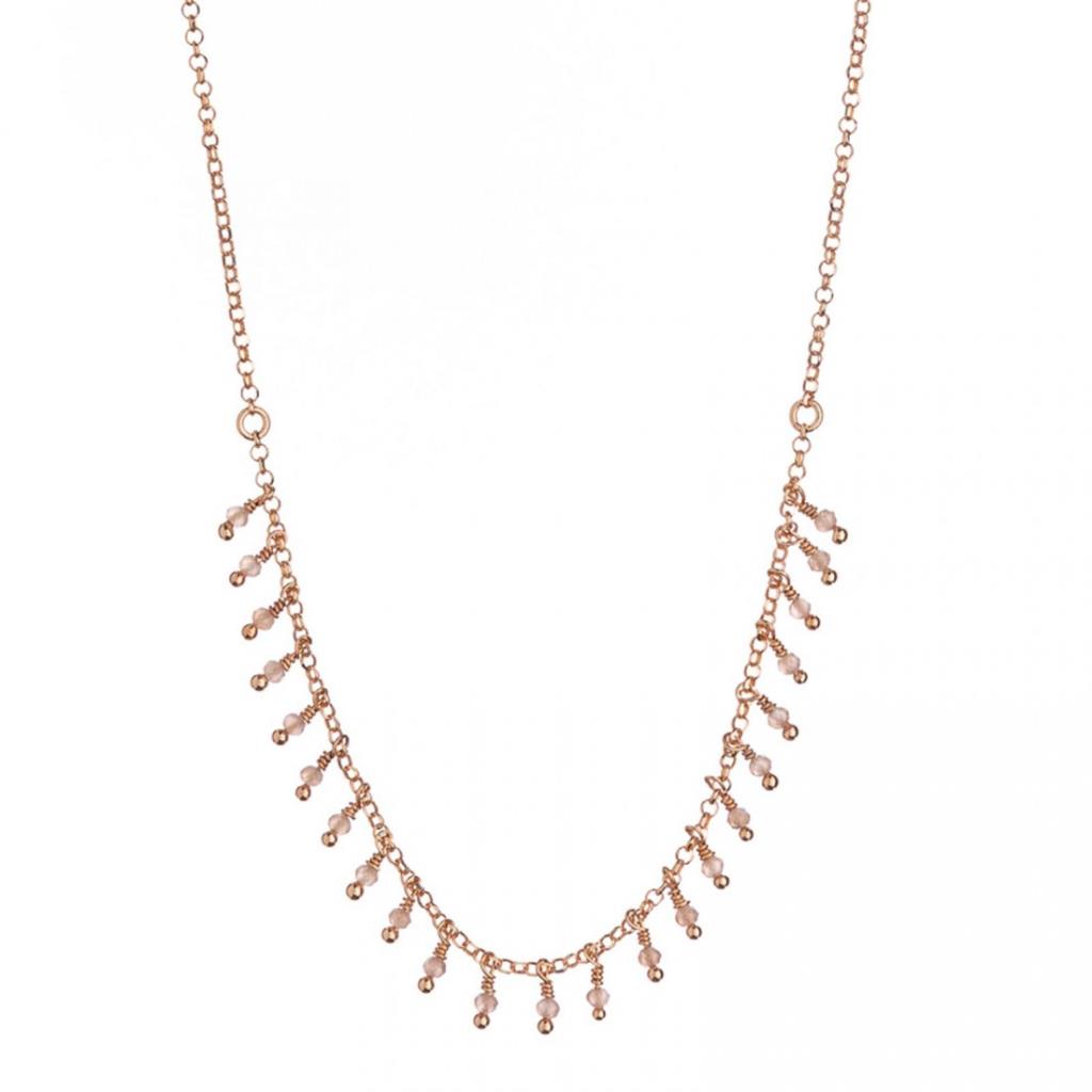 COLLANA CON PIETRE PENDENTI - ALISIA