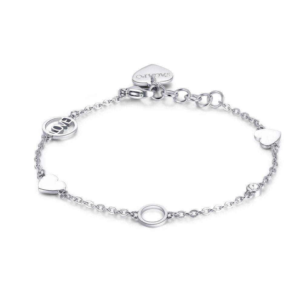 BRACCIALE CUORICINI LOVE - S
