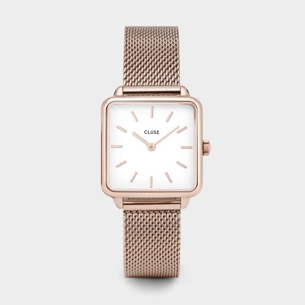CLUSE LA GARCONNE MESH ROSE GOLD/WHITE - CLUSE