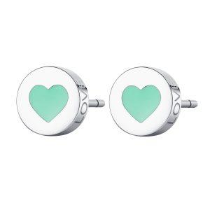 ORECCHINI CLICK CUORE S'AGAP&Ograve; - S