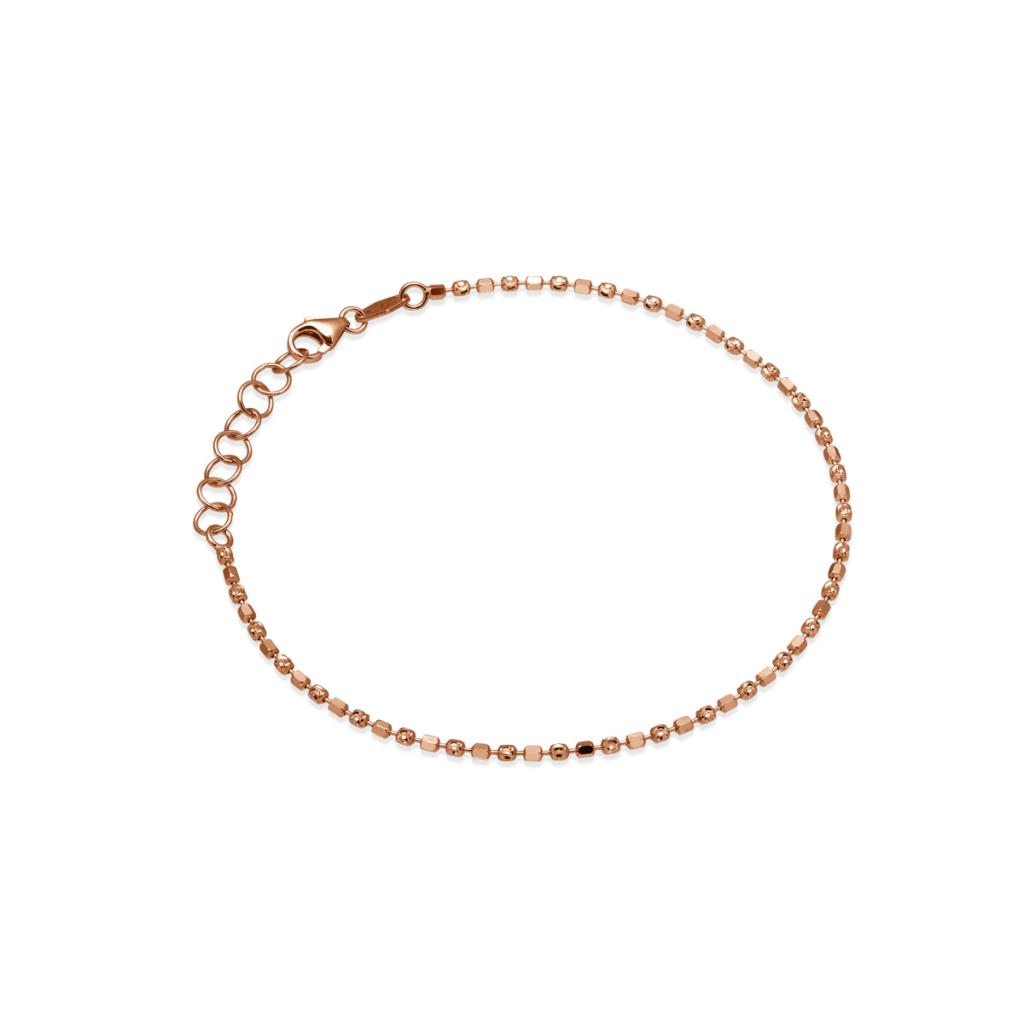 BRACCIALE CATENA GIOIELLO DESMOS IN ORO ROSA - DESMOS