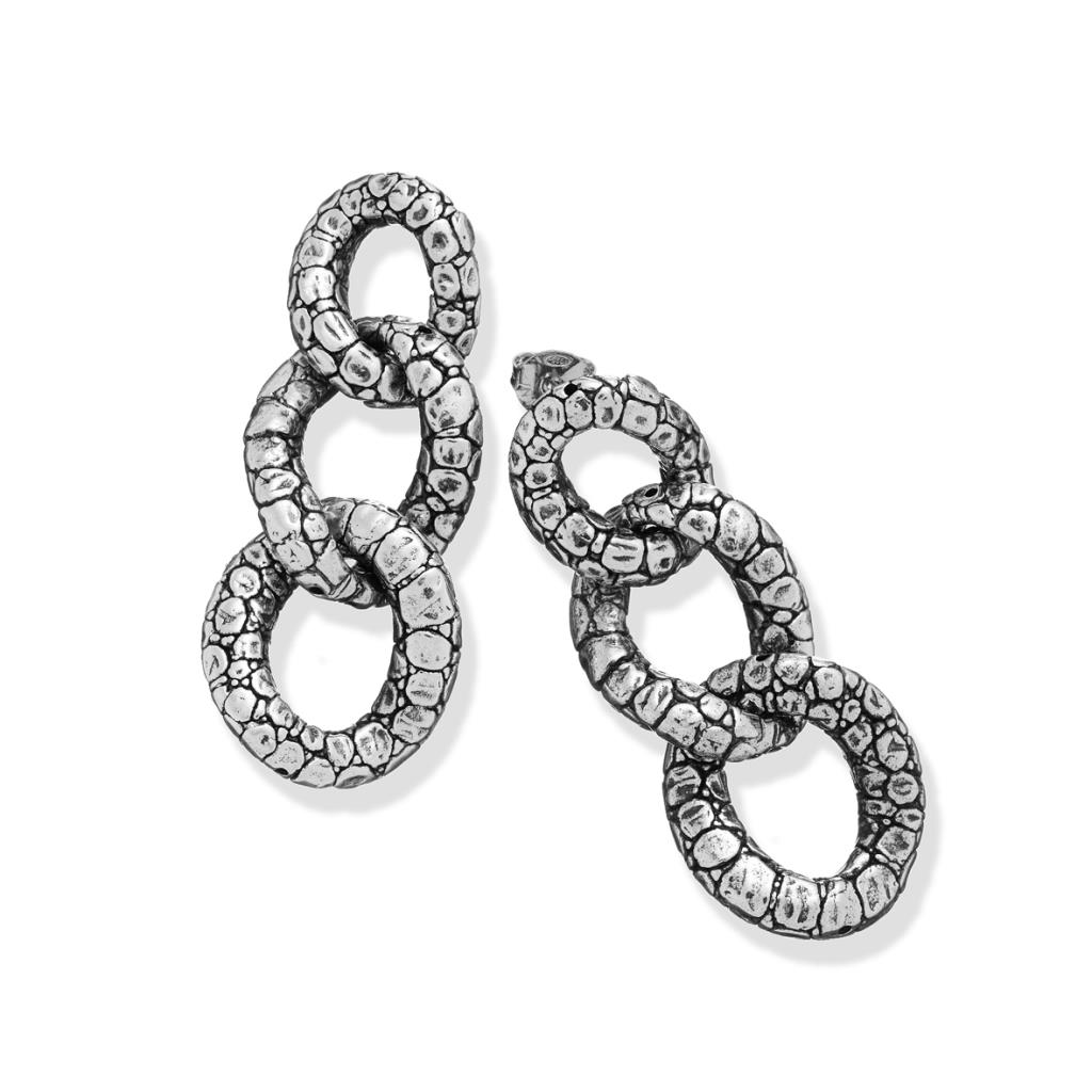 ORECCHINI CASCATA COCCODRILLO - GIOVANNI RASPINI