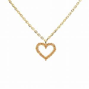 COLLANA IN ORO CHAMPAGNE HEART - P D PAOLA