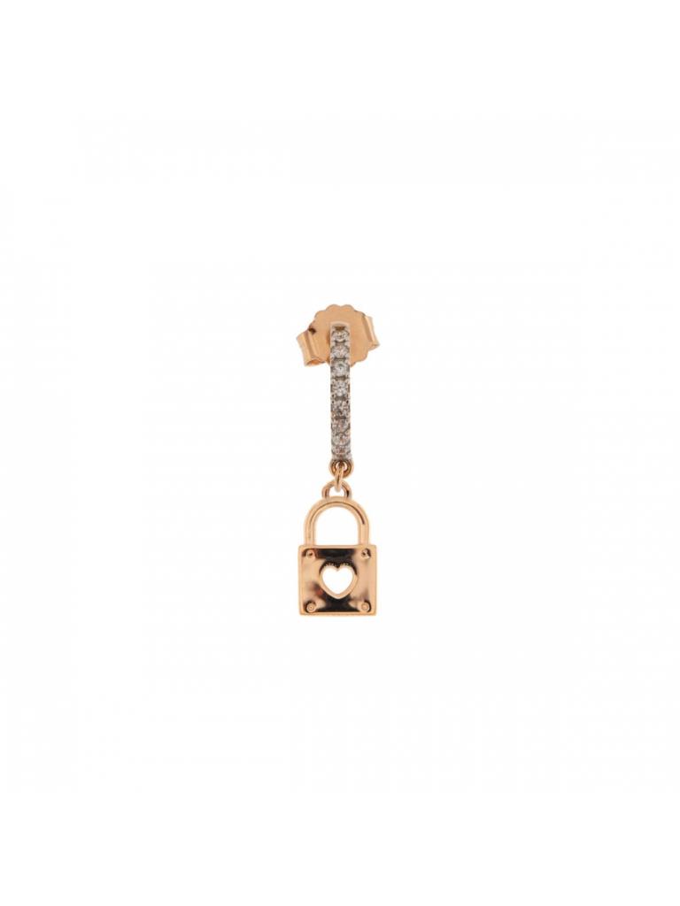 MONO ORECCHINO LUCCHETTO - RUE DES MILLE