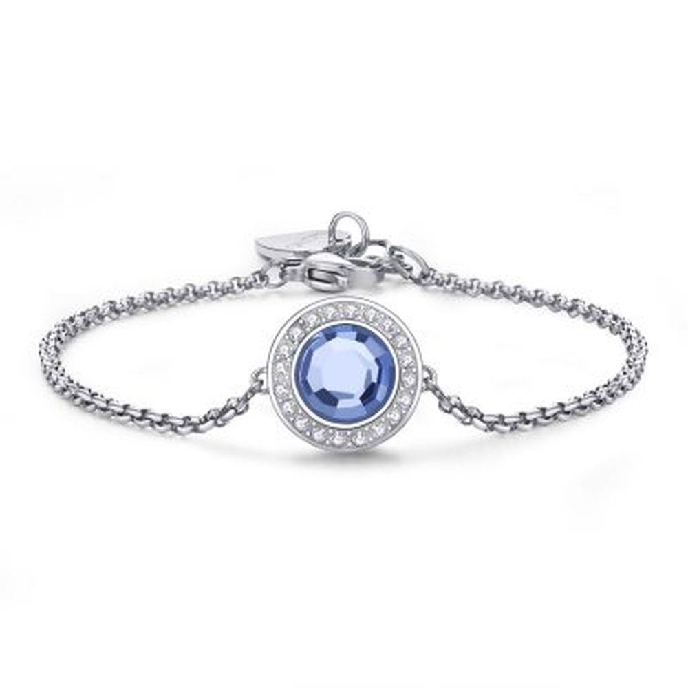 BRACCIALE LUNA PIETRA AZZURRA - S