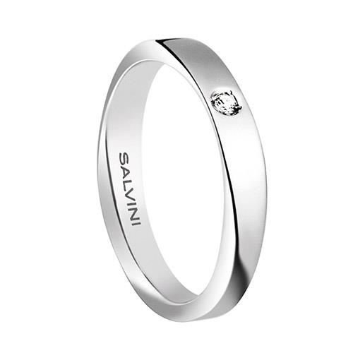 FEDE NUZIALE INFINITY DIAMOND SALVINI MIS 22 - SALVINI