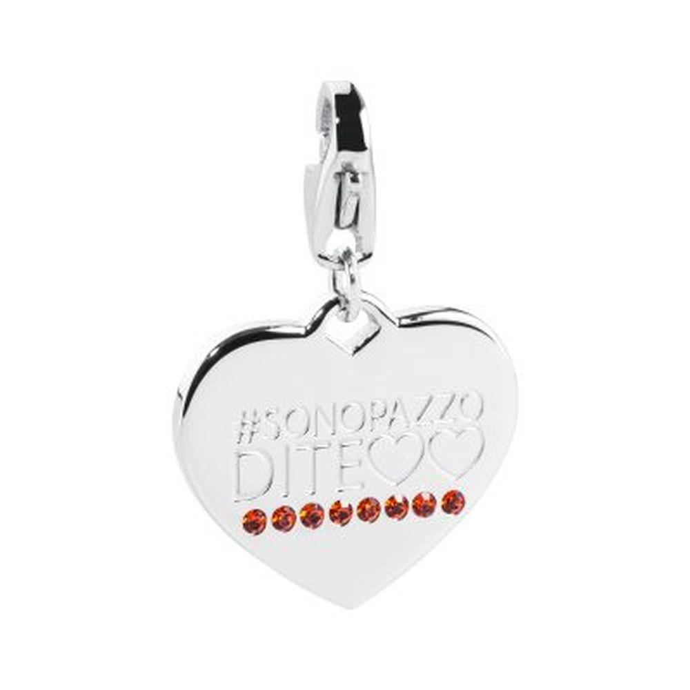 CHARM CUORE "SONO PAZZO DI TE" - S