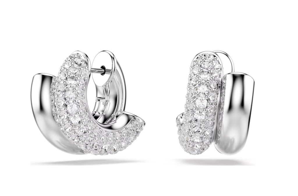 ORECCHINI A CERCHIO DEXTERA - SWAROVSKI