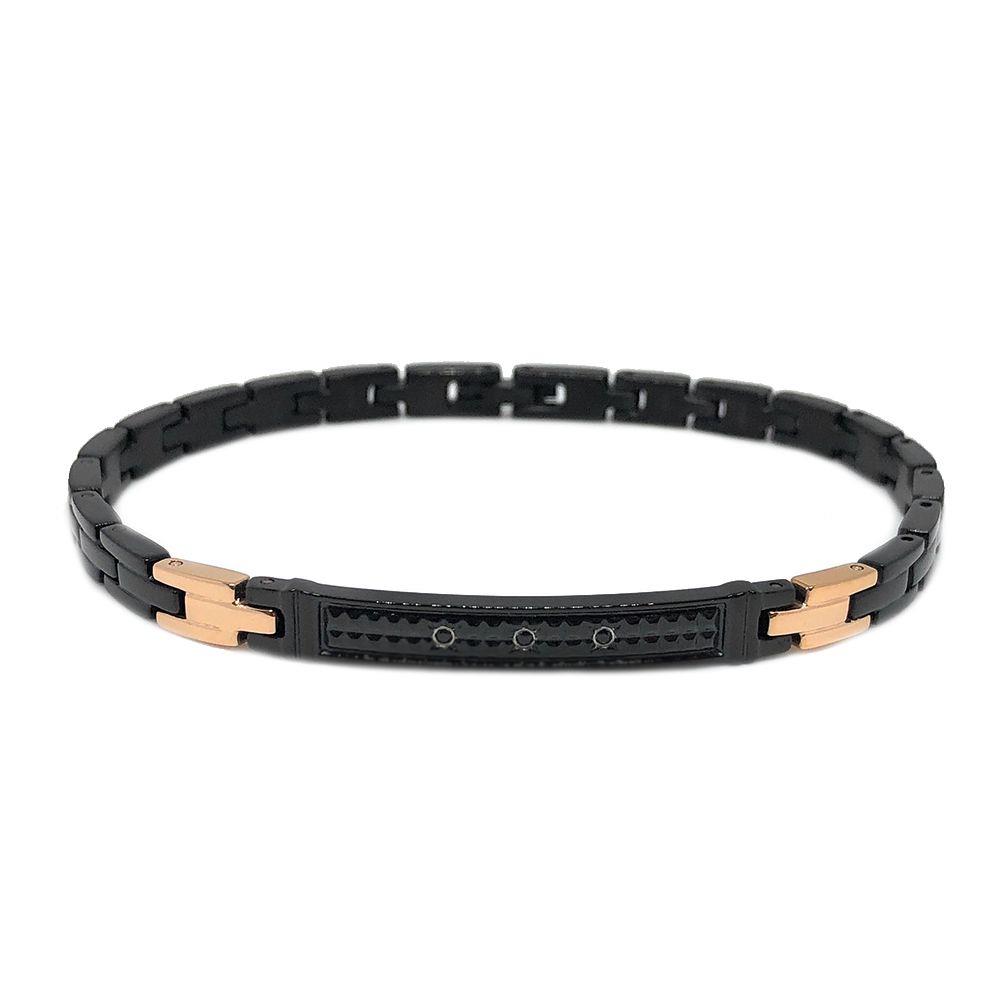BRACCIALE ZANCAN IN ACCIAIO 316 L - IPOALLERGENICO  - ZANCAN