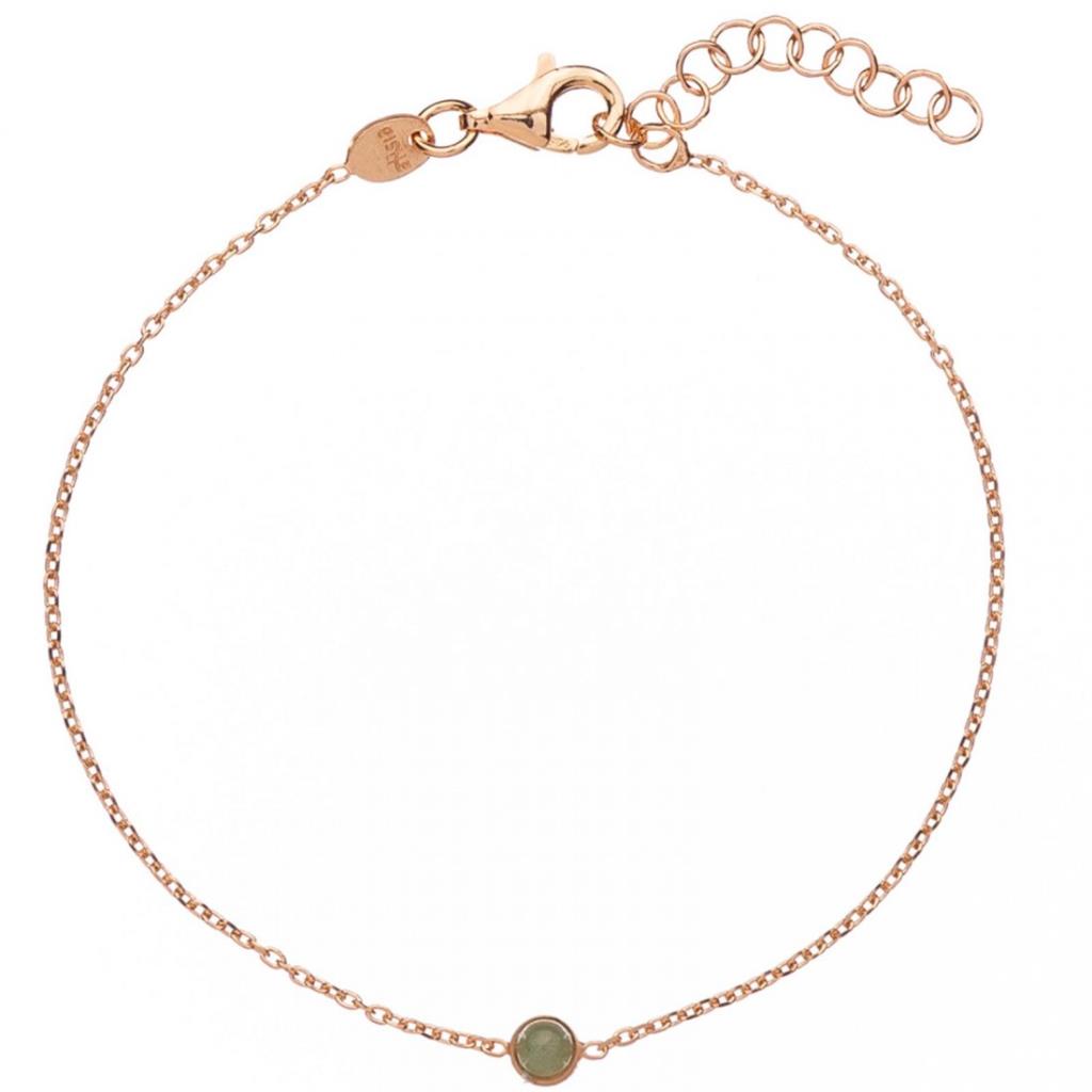 BRACCIALE CABOCHON AGATA NERA - ALISIA