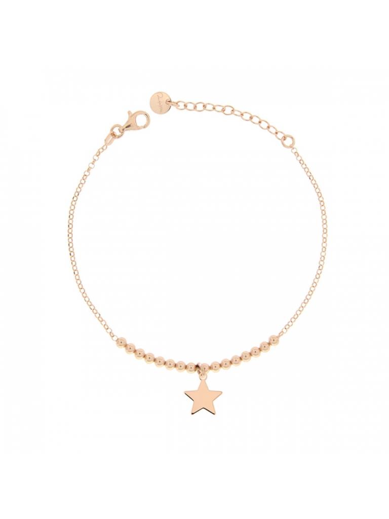BRACCIALE CON CATENA E BOULE CON STELLA - RUE DES MILLE