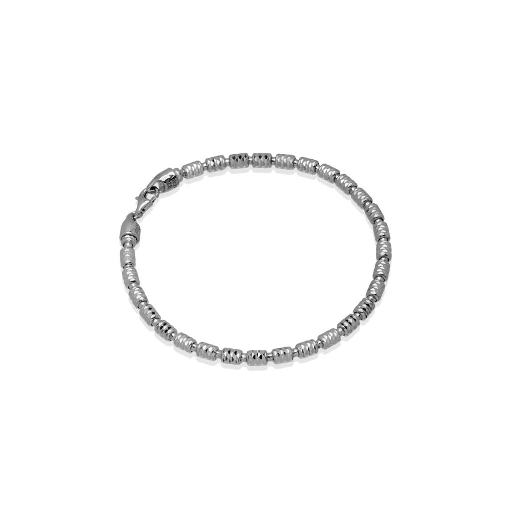 BRACCIALE CATENA SQUADRATA DIAMANTATA DESMOS - DESMOS