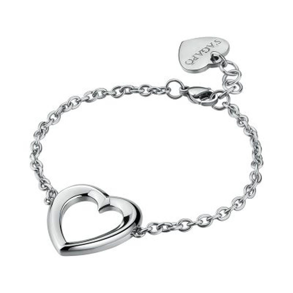 BRACCIALE A CATENA MEMORIES CUORE  - S