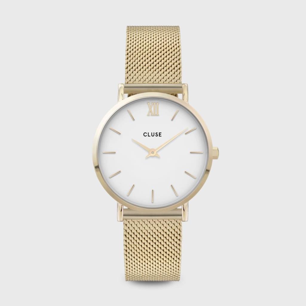 CLUSE MINUIT MESH GOLD WHITE/GOLD - CLUSE