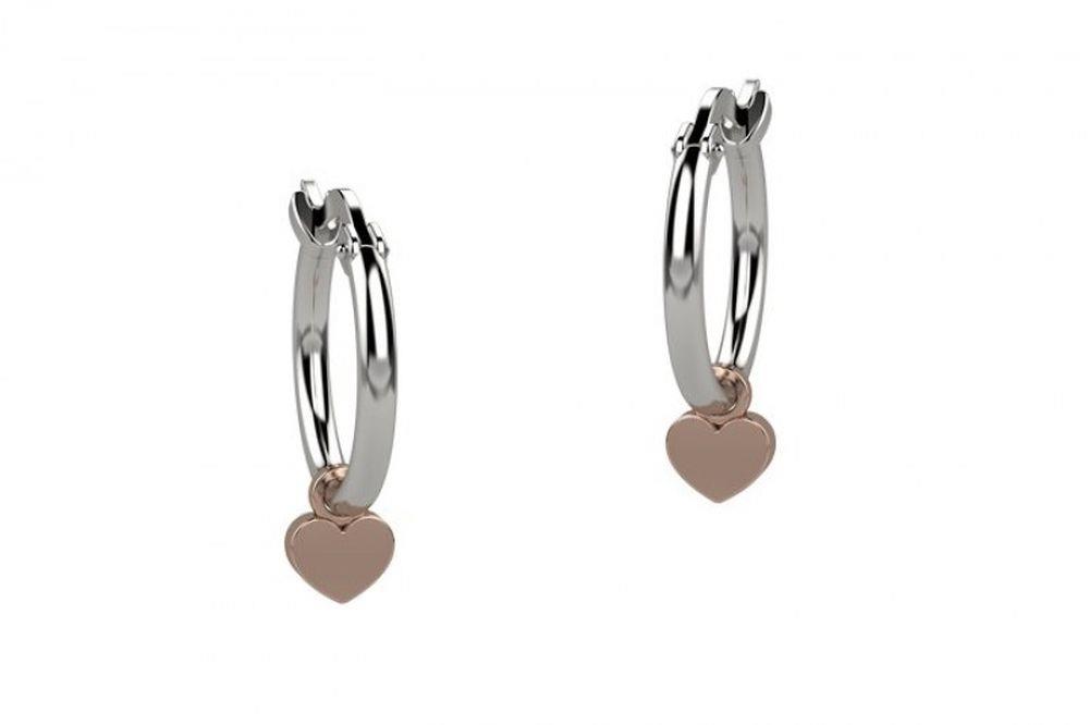 CERCHIETTI PENDENTI CON CUORE - NANAN