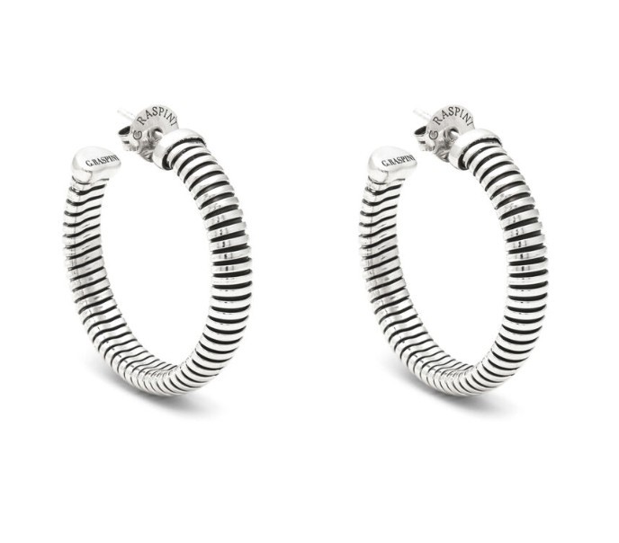 ORECCHINI TUBOGAS CERCHIO GRANDI - GIOVANNI RASPINI