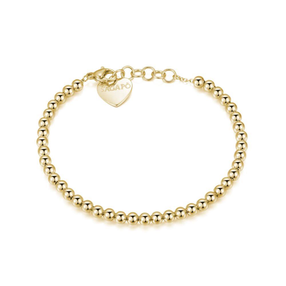 BRACCIALE HAPPY BOULE GOLD - S