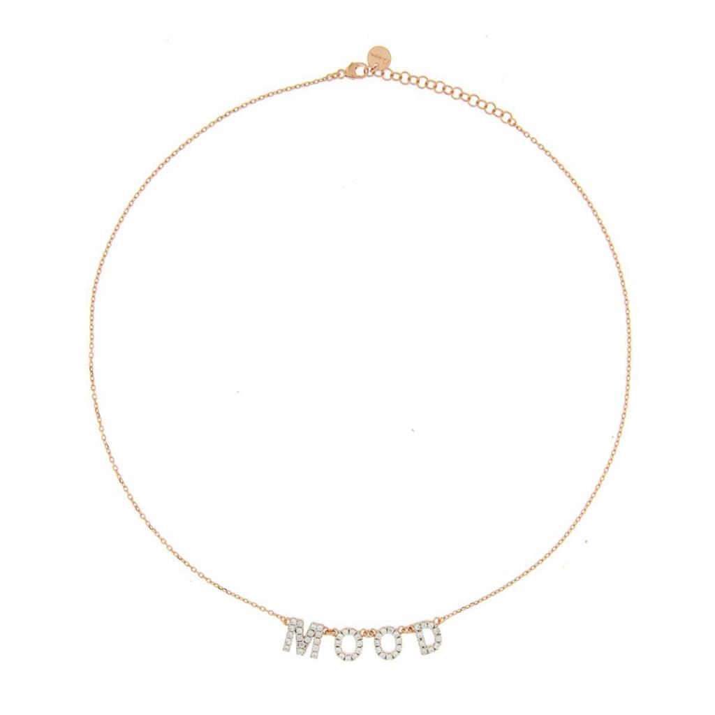 COLLANA PERSONALIZZATA CON ZIRCONI - DA 4 A 5 LETTERE - RUE DES MILLE