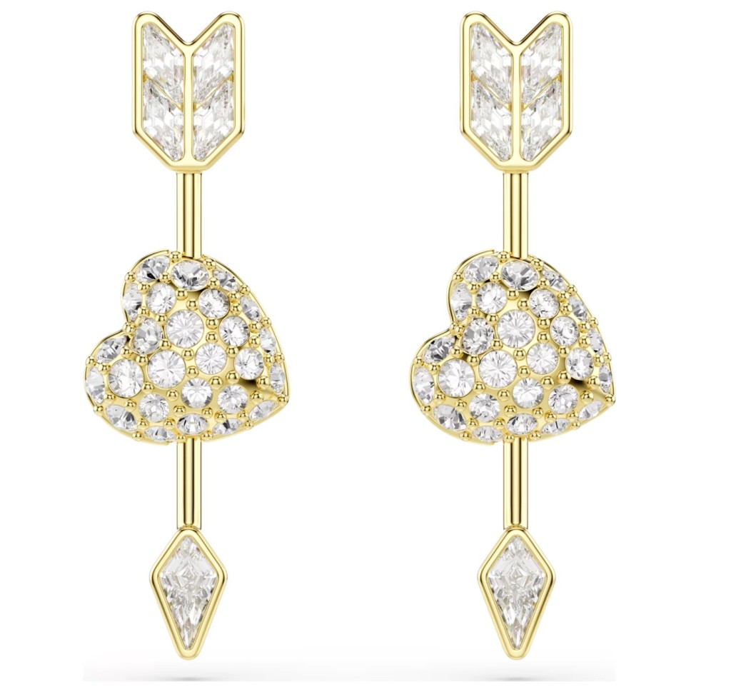 IDYLLIA:ORECCHINO A BUCO CRY-RHS - SWAROVSKI