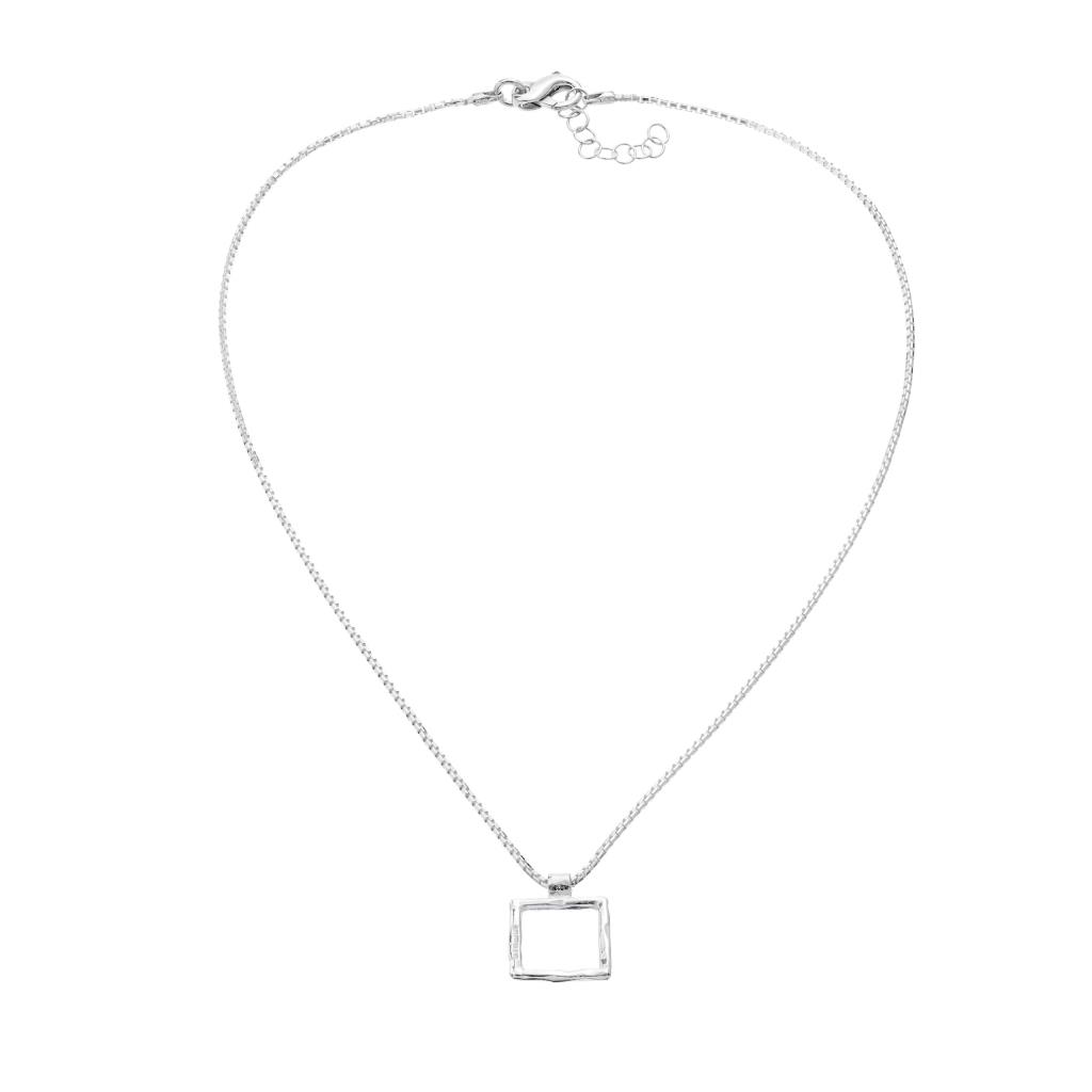 Q BE – COLLANA IN ARGENTO NATURALE - ATHENA 