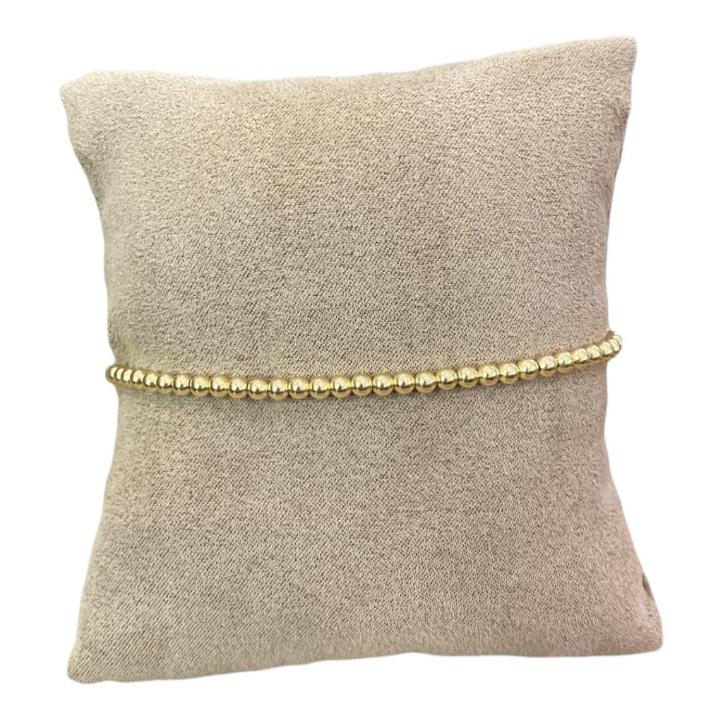 BRACCIALE DONNA ORO GIALLO BOULE LISCE - JIMMY O