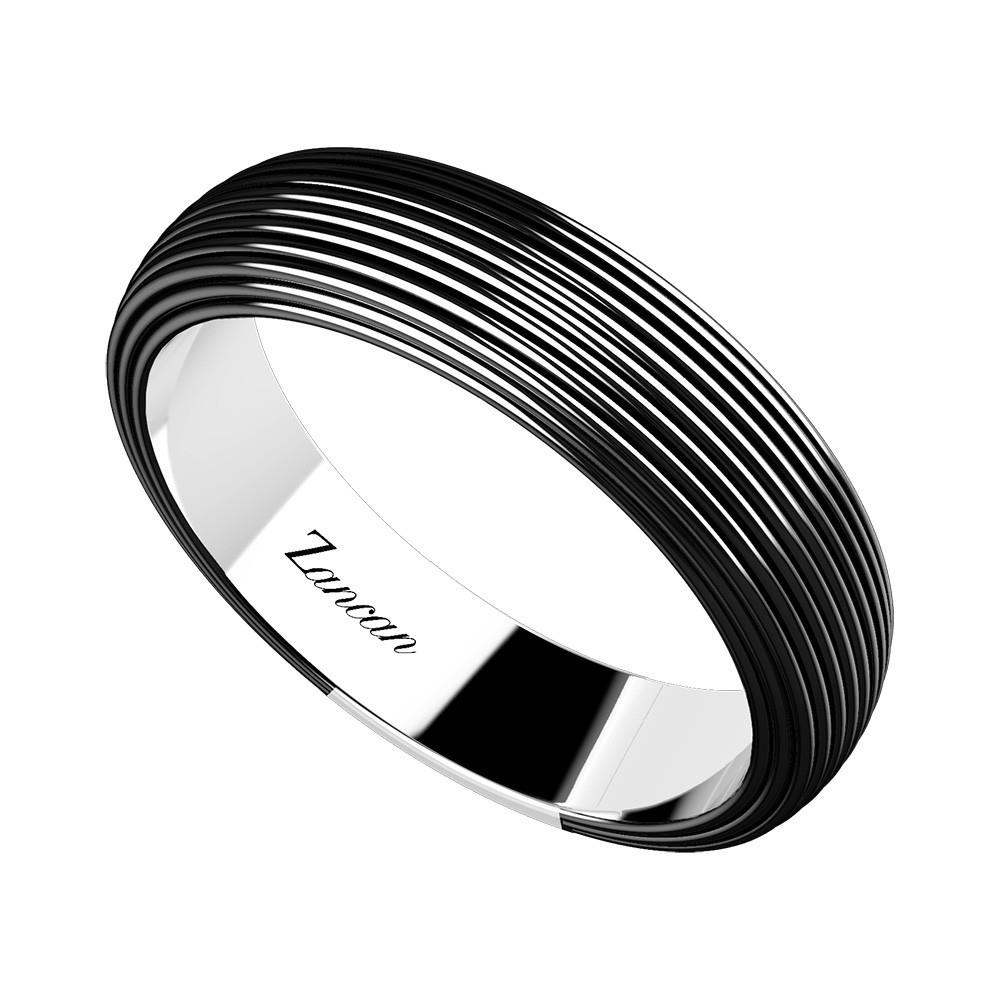 ANELLO IN ARGENTO CON SCANALATURA - ZANCAN