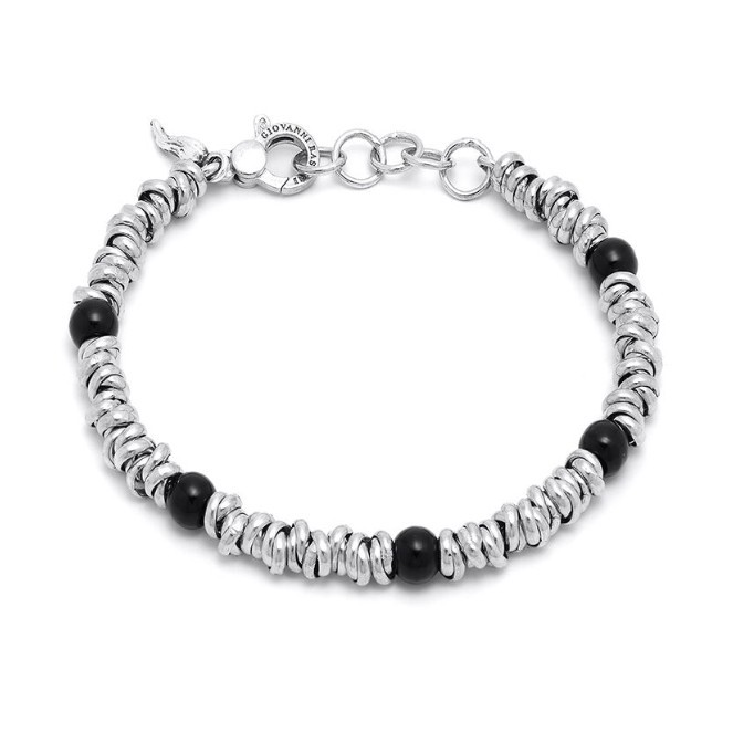 BRACCIALE NODINI E ONICE CM 22 - GIOVANNI RASPINI