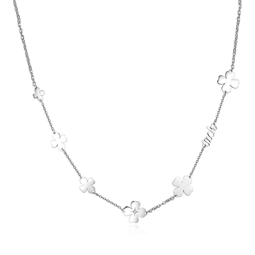 COLLANA FANCY QUADRIFOGLI - S