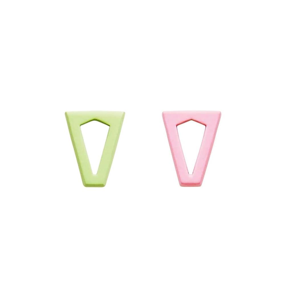 ORECCHINI JOY BABY PINK & GREEN VALENTINA FERRAGNI STUDIO - VALENTINA FERRAGNI