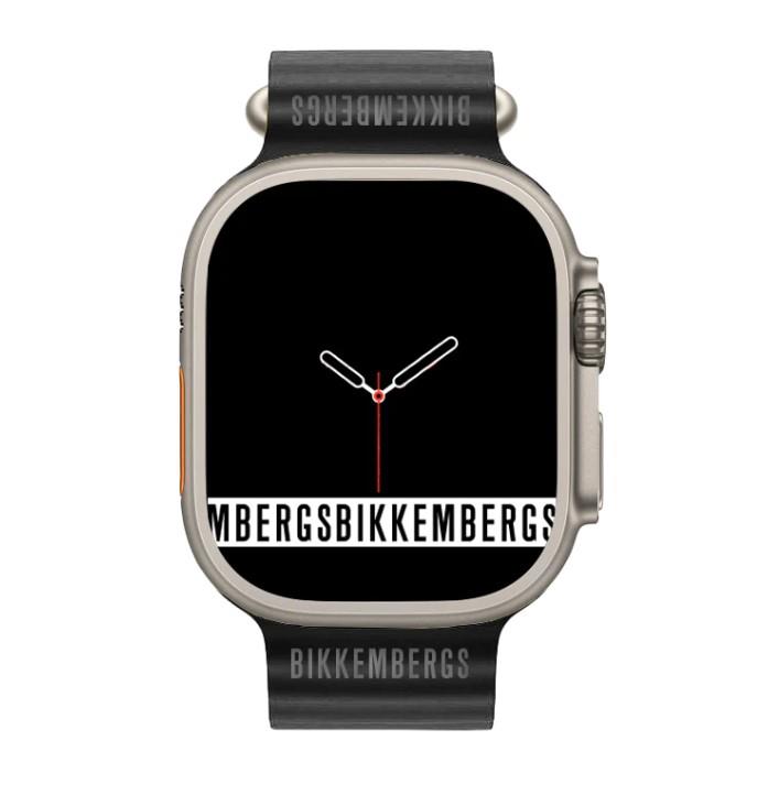 SMARTWATCH BIKKEMBERGS BIG SIZE TITANIUM BLACK - BIKKEMBERGS