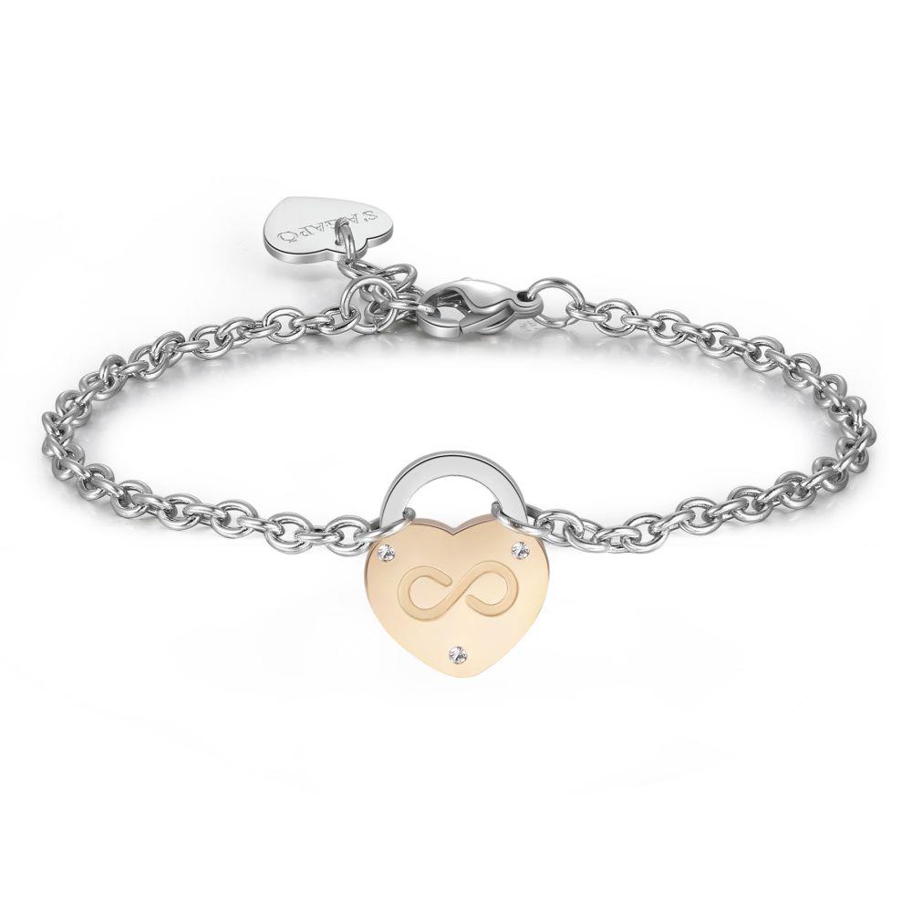 BRACCIALE CATENA CON MEDAGLIETTA FRASE ZIA - S