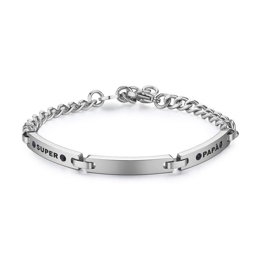 BRACCIALE TITAN IN ACCIAIO SUPER DAD - S