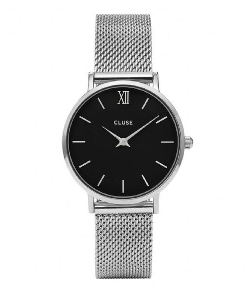 CLUSE MINUIT MESH SILVER/BLACK - CLUSE