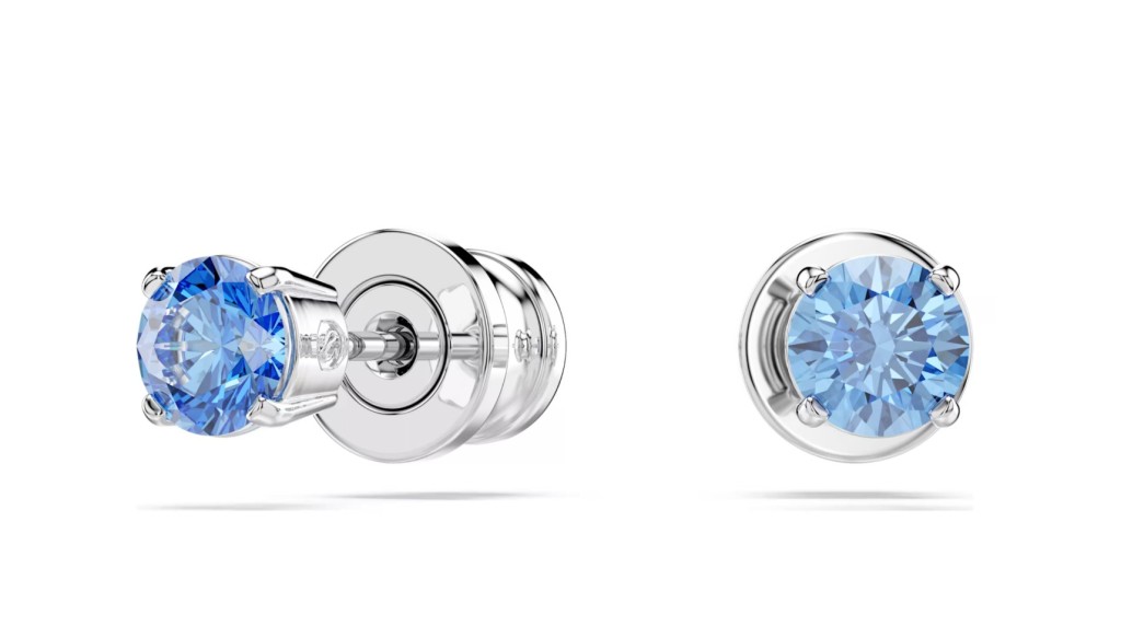 ORECCHINI A LOBO STILLA ATTRACT - SWAROVSKI