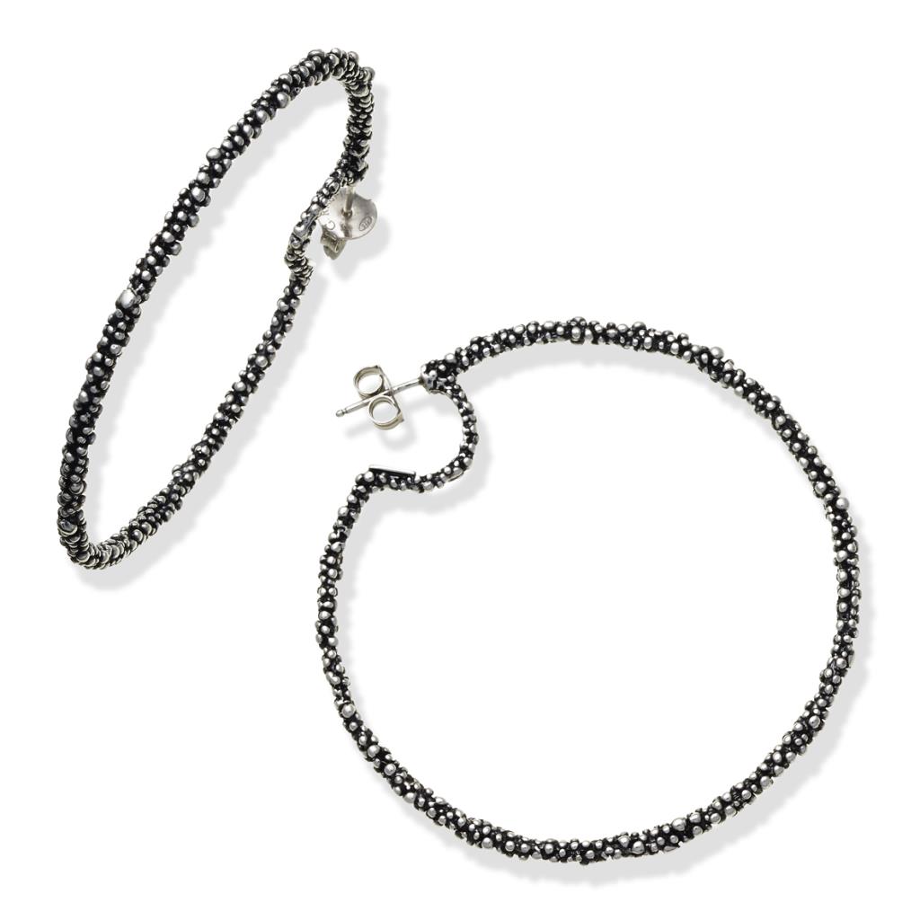 ORECCHINI CREOLA PERLAGE MAXI - GIOVANNI RASPINI