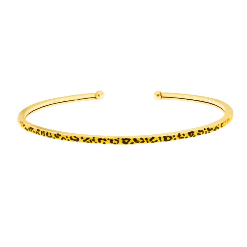 BRACCIALE RIGIDO MANETTA – SMALTO MACULATO - RUE DES MILLE