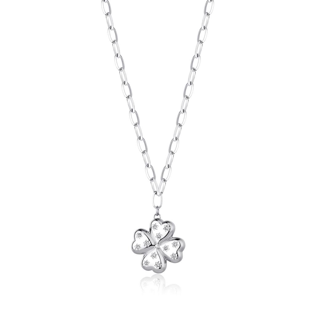 COLLANA STELLAR QUADRIFOGLIO S'AGAP&Ograve; - S