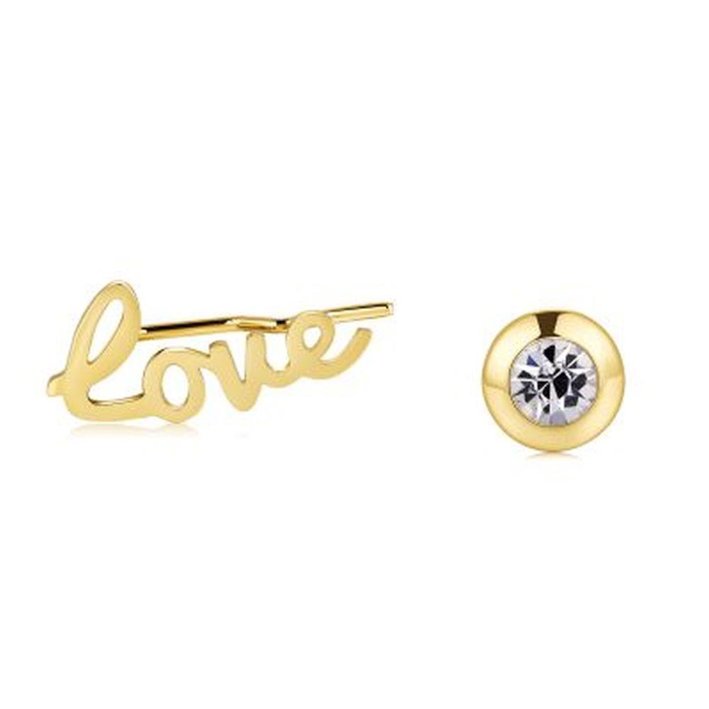 ORECCHINI WRITE LOVE - S