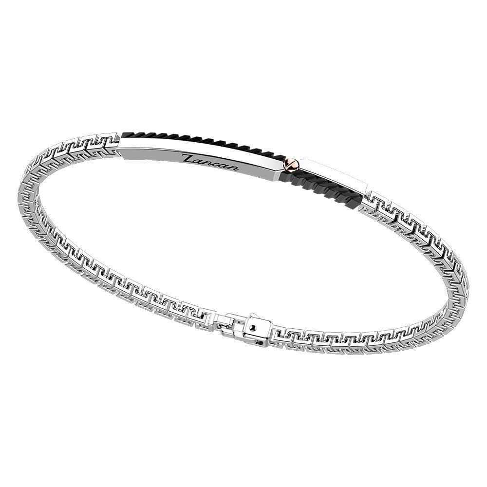 BRACCIALE IN ARGENTO E VITE IN ORO - ZANCAN