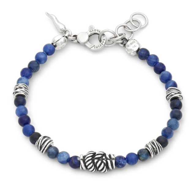 BRACCIALE NODO SODALITE CM 22 - GIOVANNI RASPINI