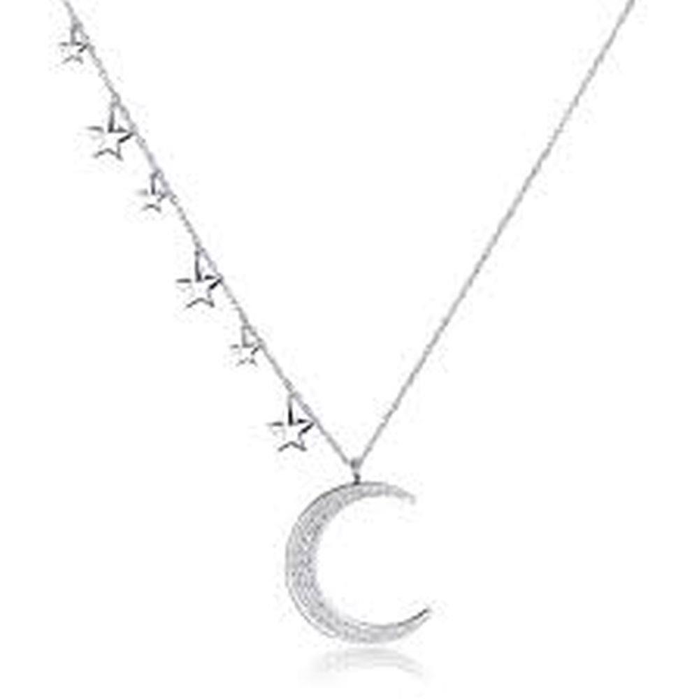 COLLANA NEW MOON LUNGA LUNA E STELLE - S